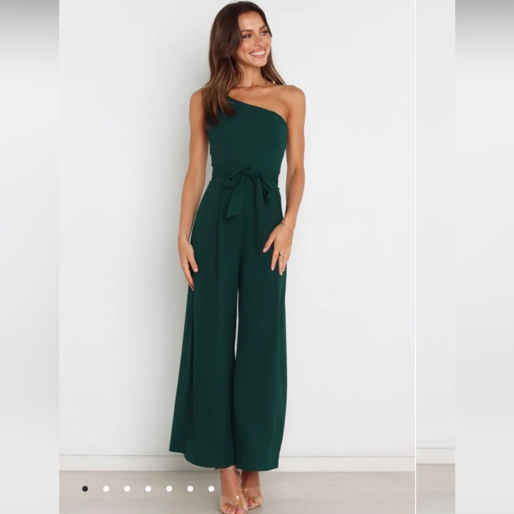 Petal & Pup Leyton Jumpsuit Emerald